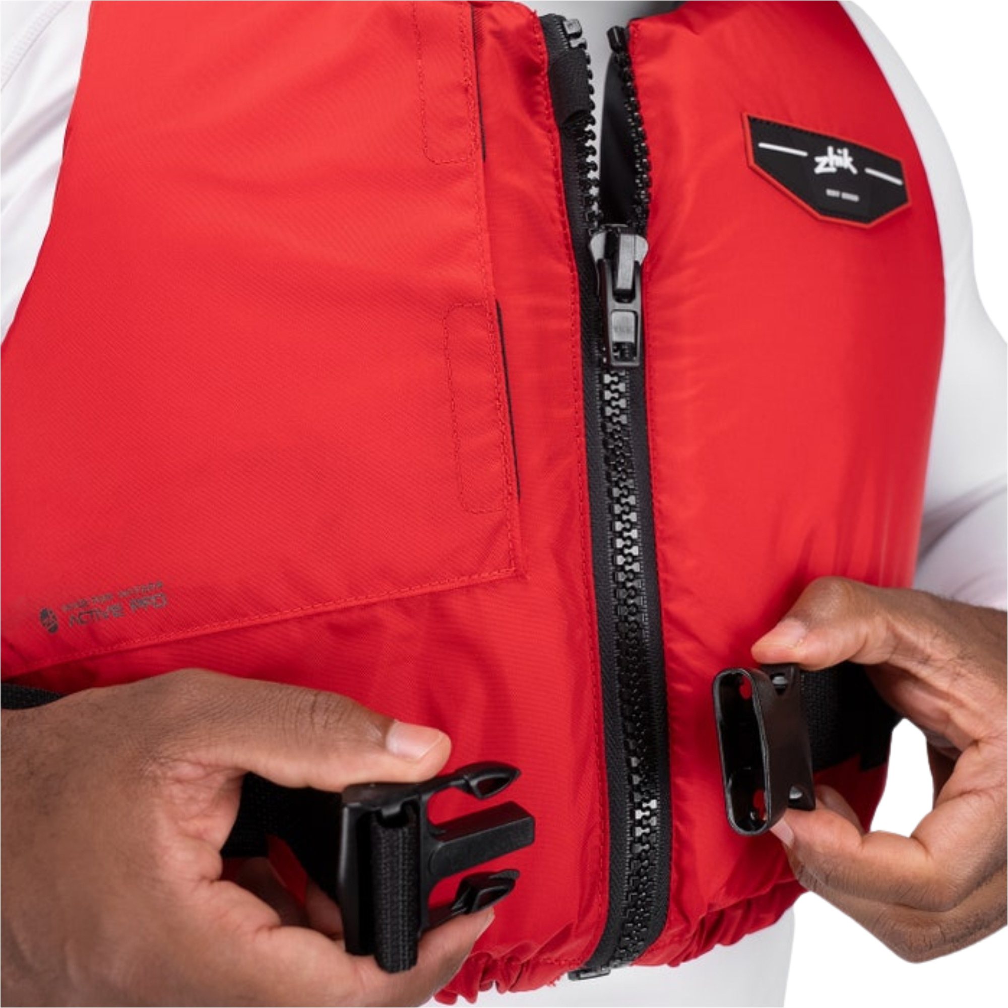 2026 Zhik Active Buoyancy Aid PFD PFD-0011-U-RED - Red